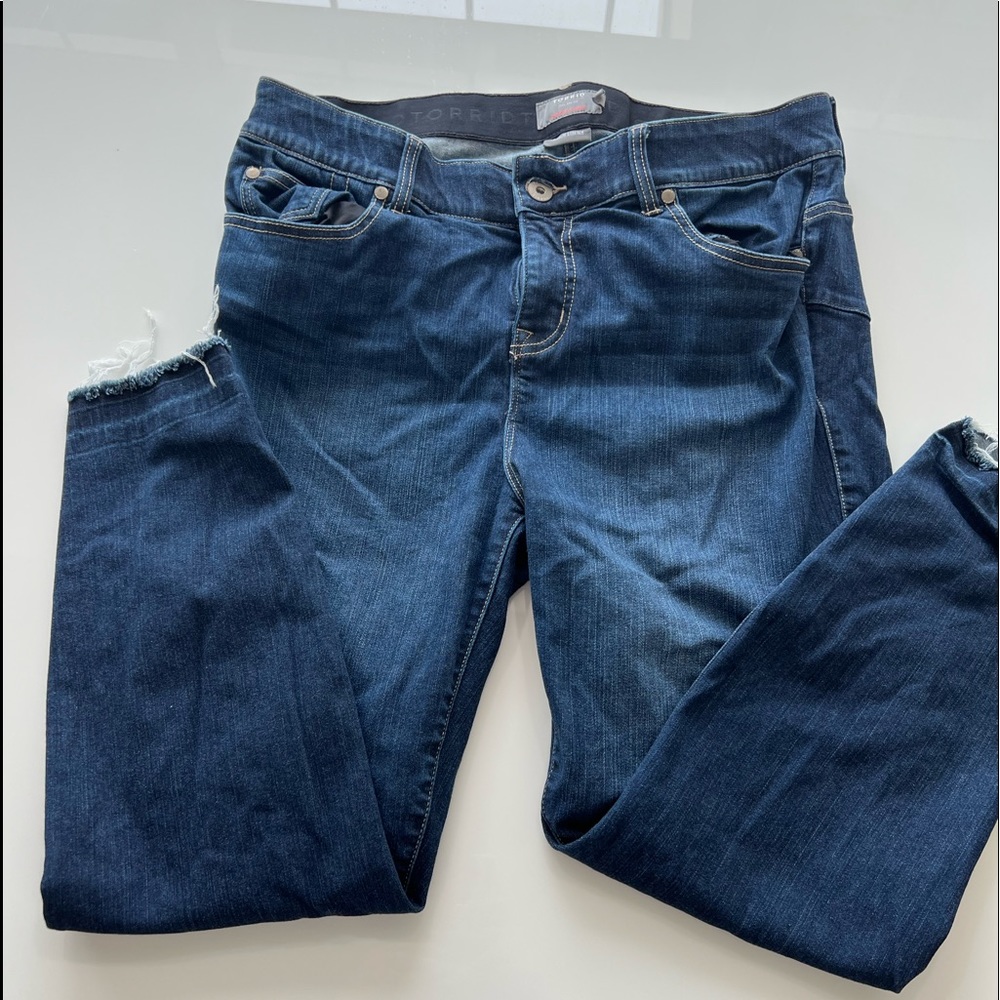 Dark Wash Stretch Jeans